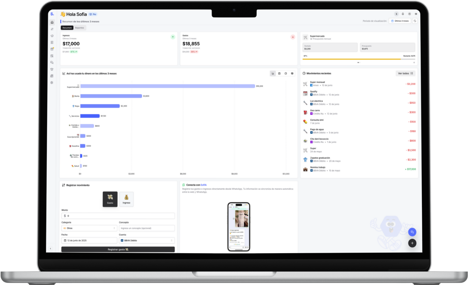 Plataforma web de SofIA